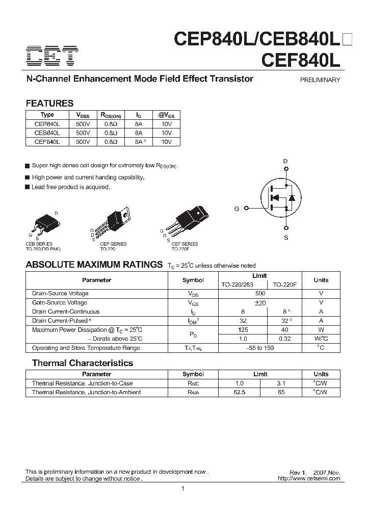 CEB840L_1390170.PDF Datasheet