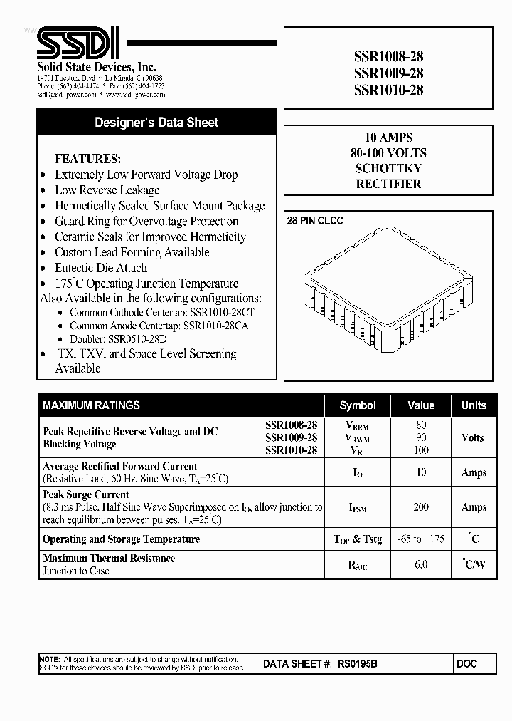 SSR1008-28_1253291.PDF Datasheet