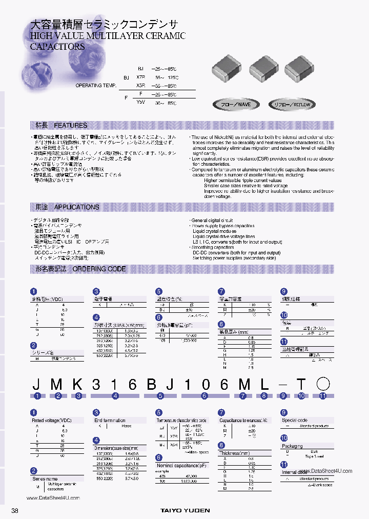 LMK107XXXX_1234008.PDF Datasheet