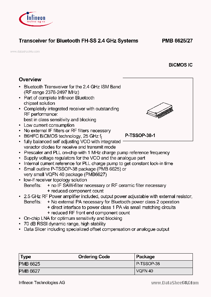 PMB6627_1298423.PDF Datasheet