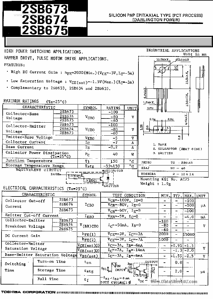 2SB673_1295031.PDF Datasheet