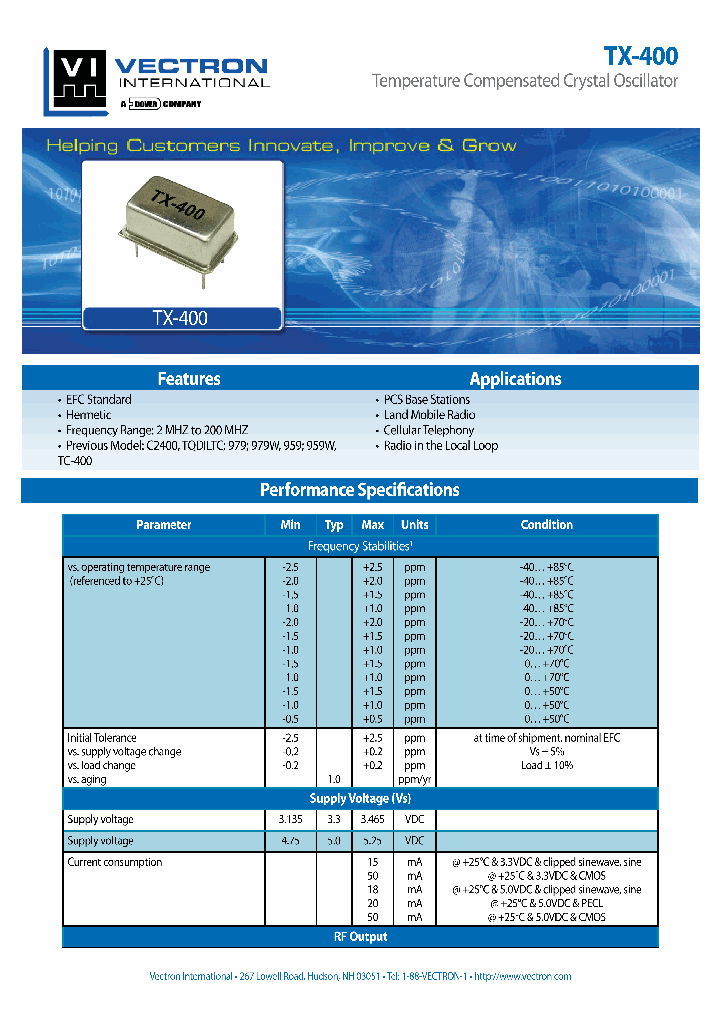 TX-400_1417505.PDF Datasheet