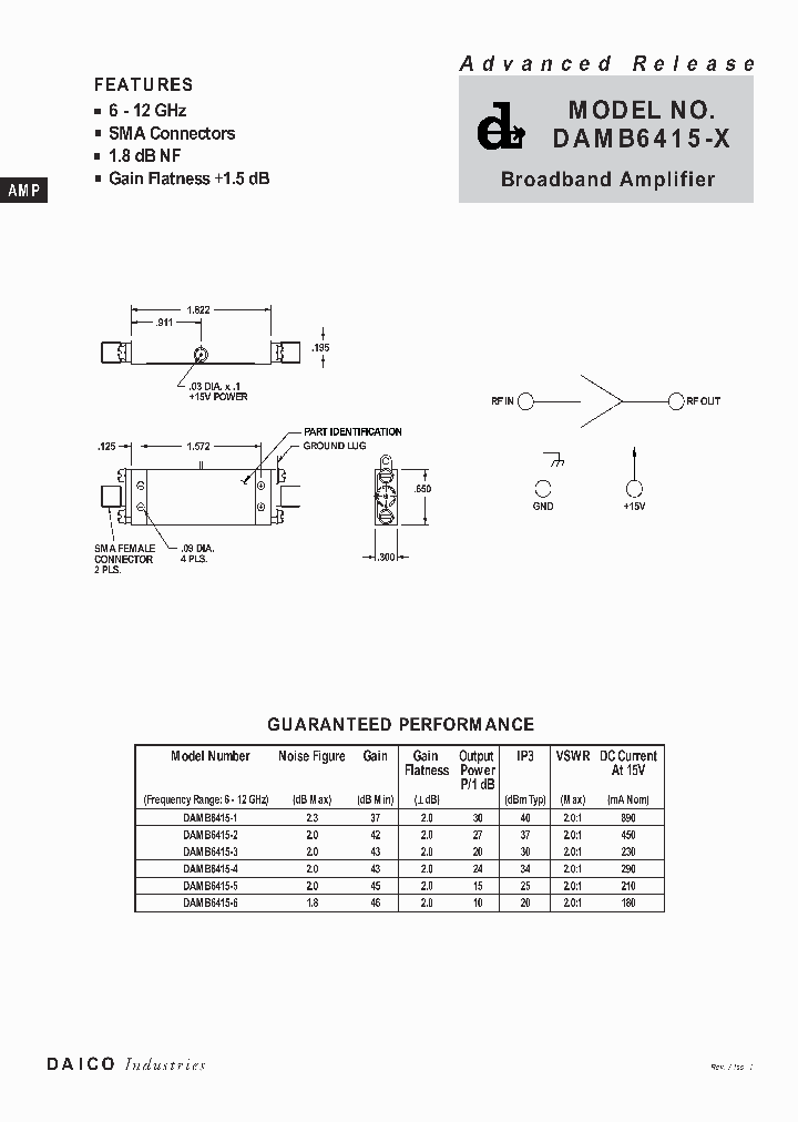 DAMB6415-X_1437708.PDF Datasheet