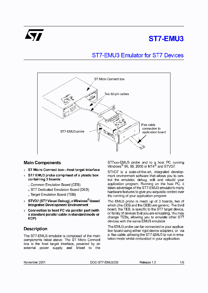 DOC-ST7-EMU3DS_1439476.PDF Datasheet