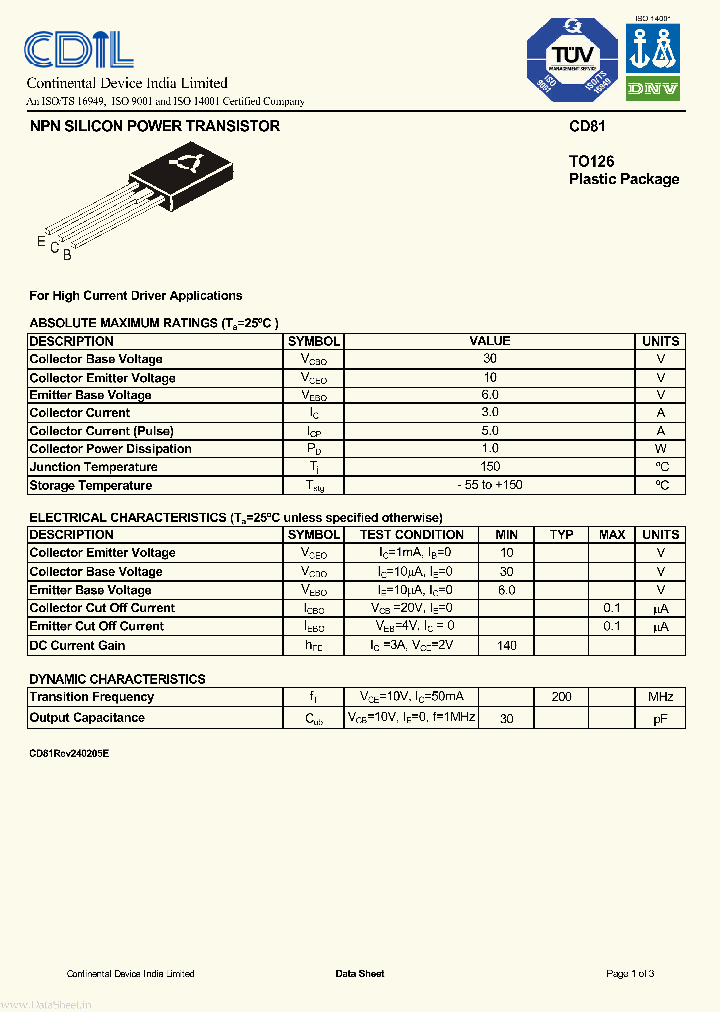 CD81_1386159.PDF Datasheet