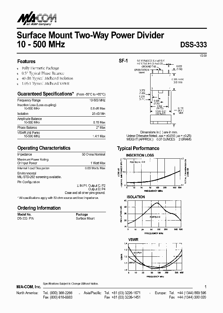 DSS-333_1380519.PDF Datasheet