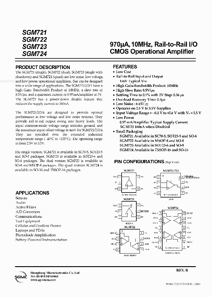SGM722_1422999.PDF Datasheet
