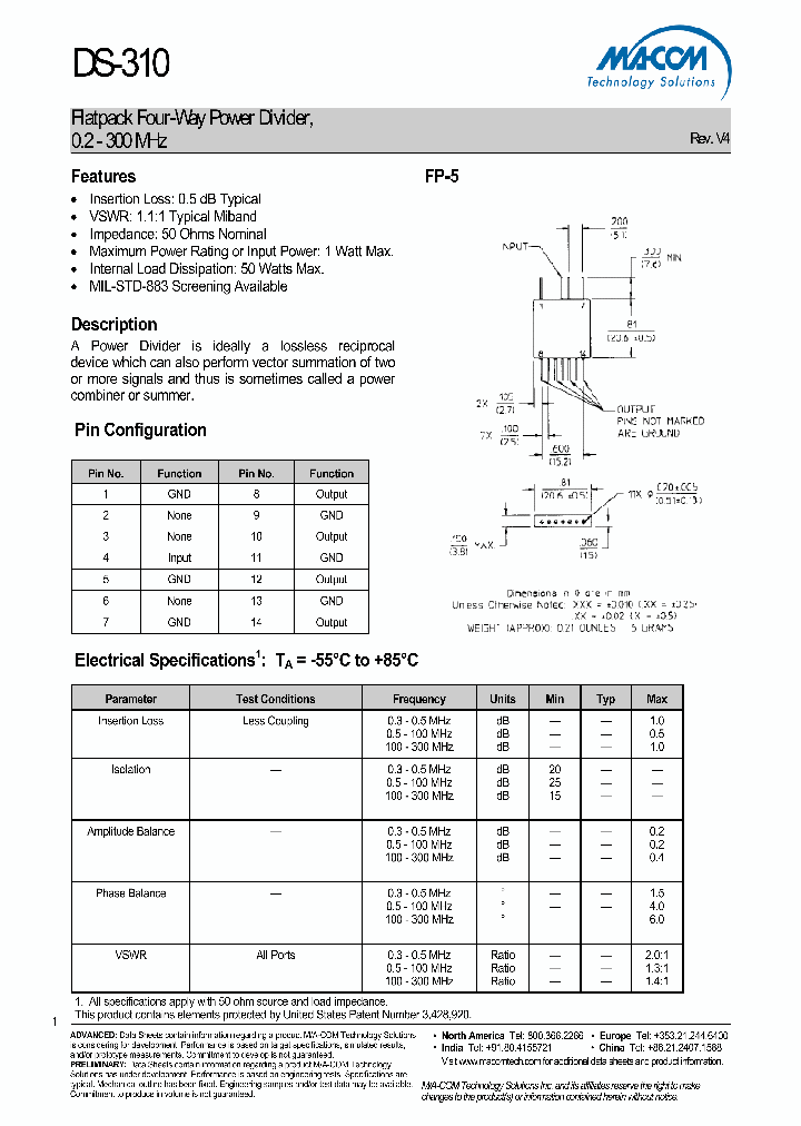 DS-310_1467296.PDF Datasheet