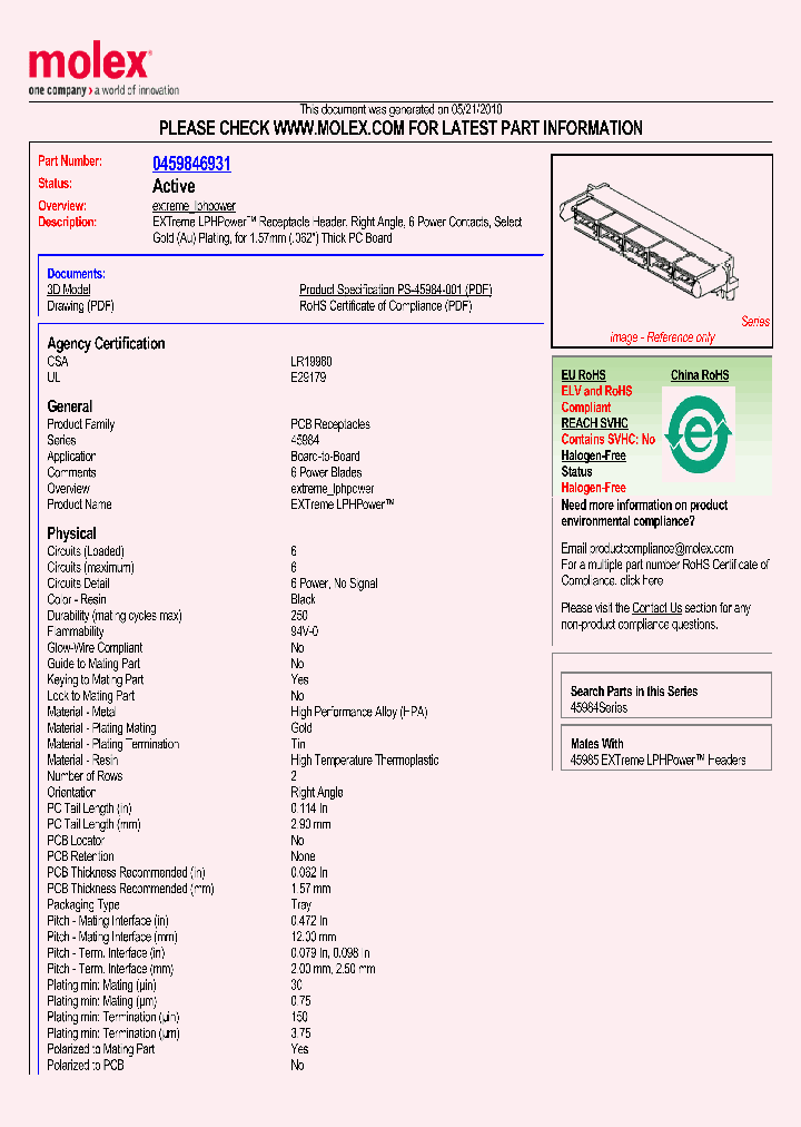 45984-6931_1478703.PDF Datasheet