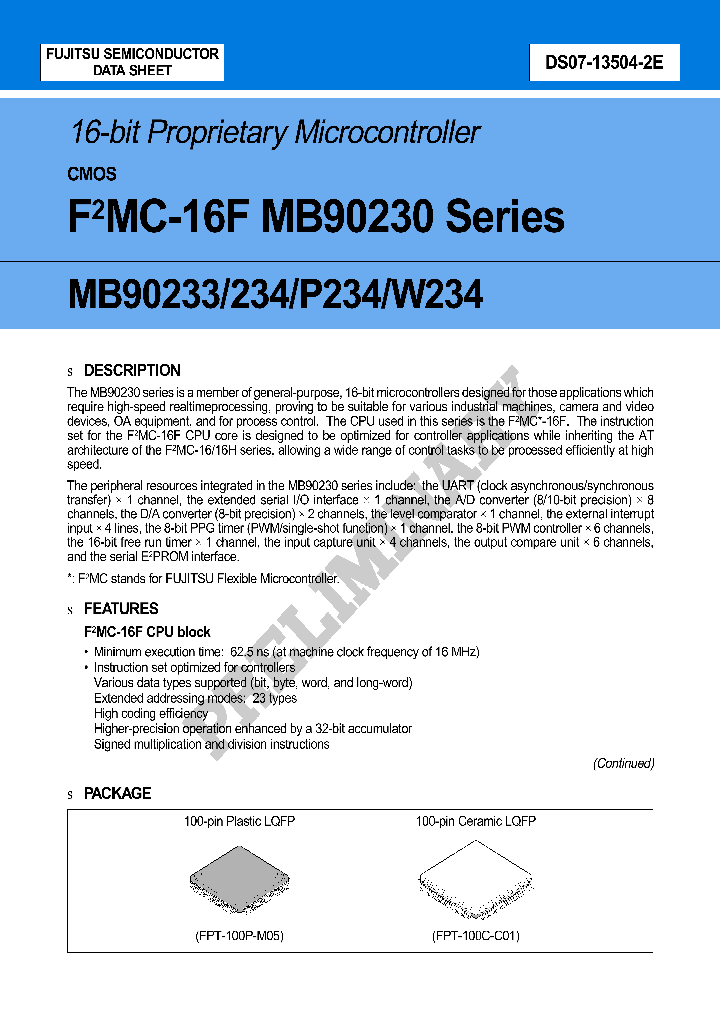 MB90W234_1514200.PDF Datasheet