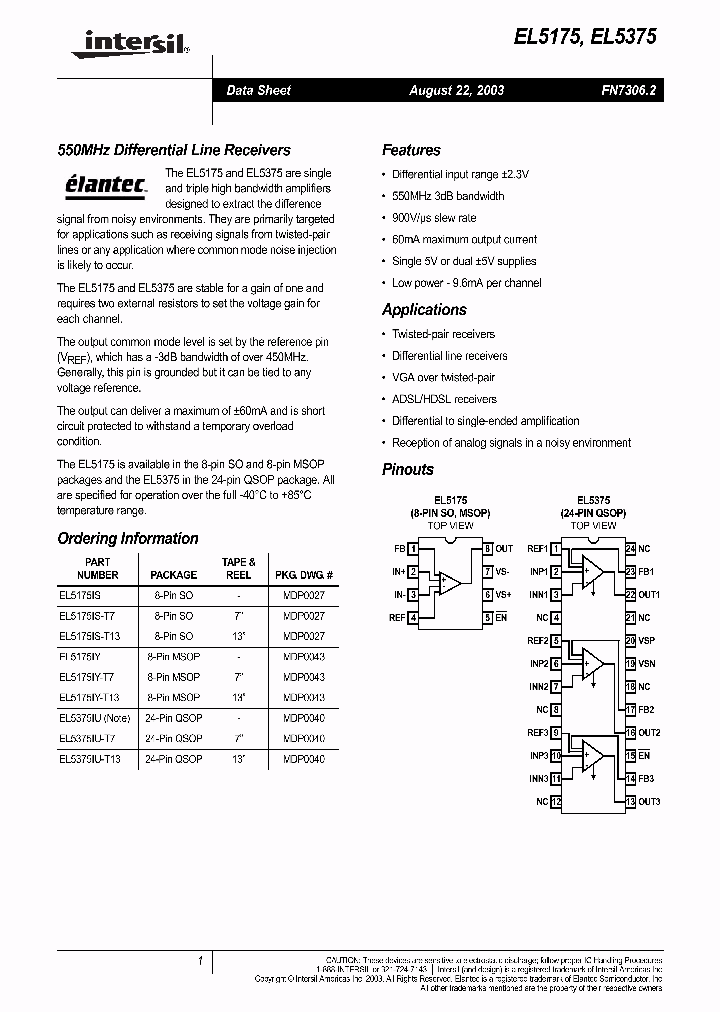 EL5175_1521809.PDF Datasheet