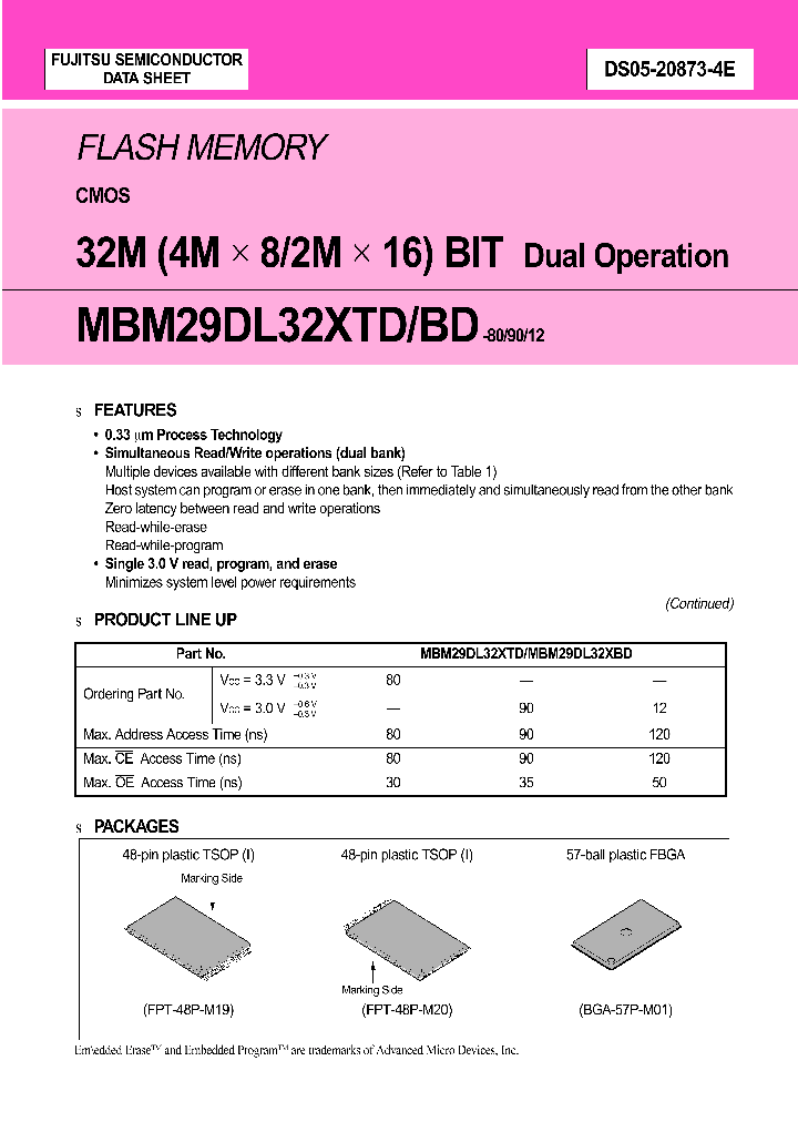 MBM29DL321TD-80_1526130.PDF Datasheet