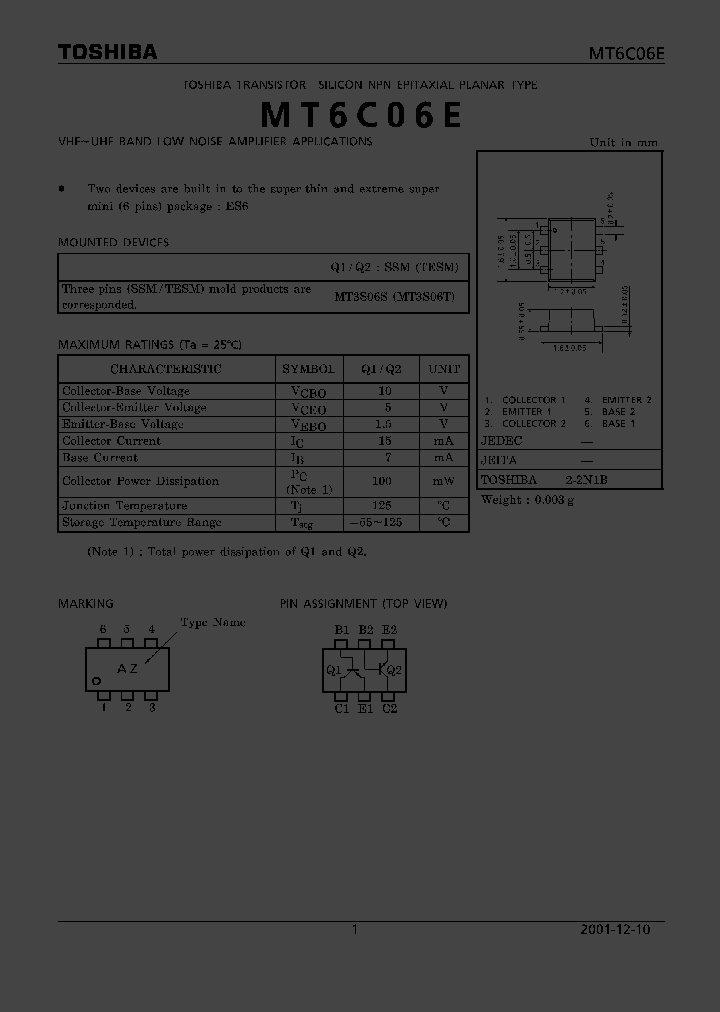 MT6C06E_1529042.PDF Datasheet