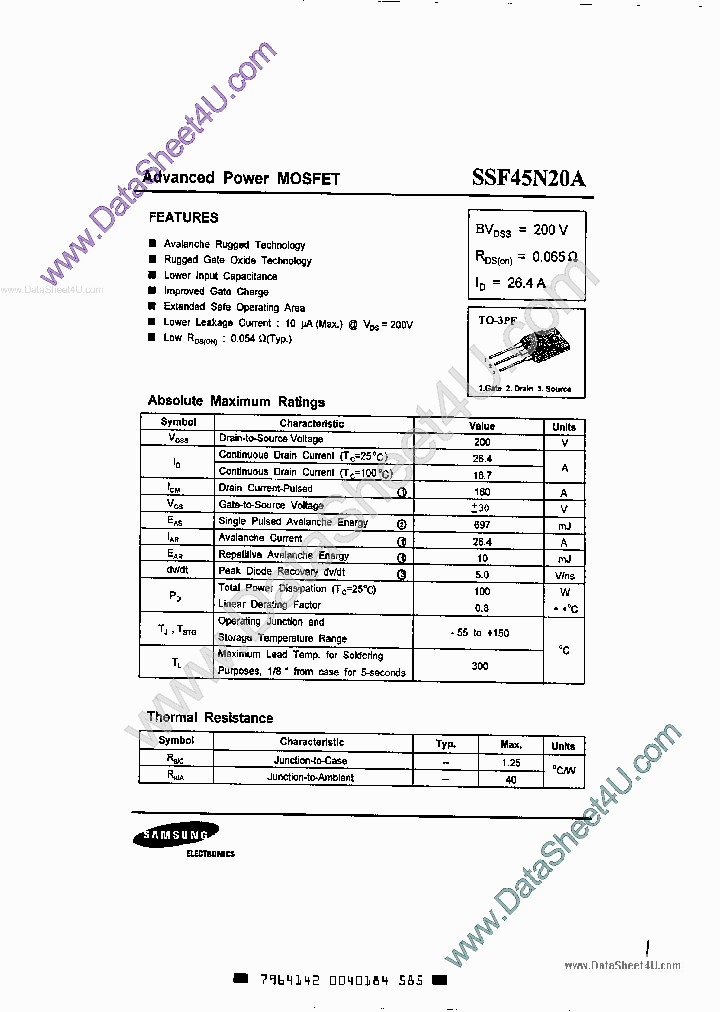 45N20A_1536736.PDF Datasheet