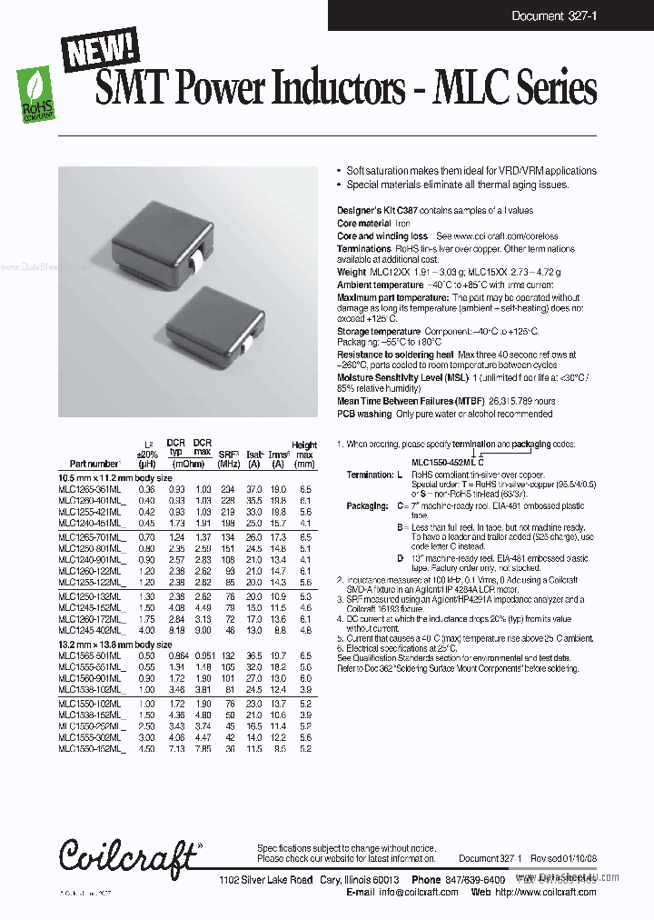 MLC1240-XXX_1550890.PDF Datasheet