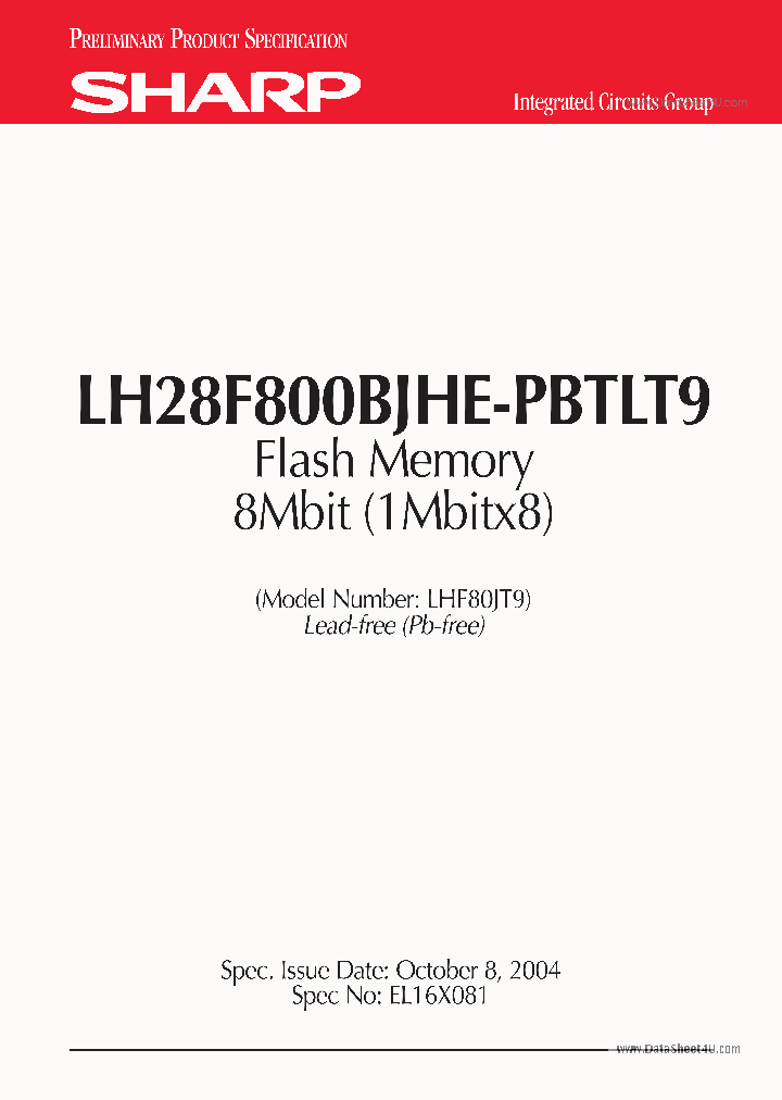 LH28F800BJHE-PBTLT9_1557518.PDF Datasheet