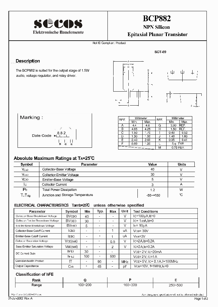 BCP882_1558886.PDF Datasheet