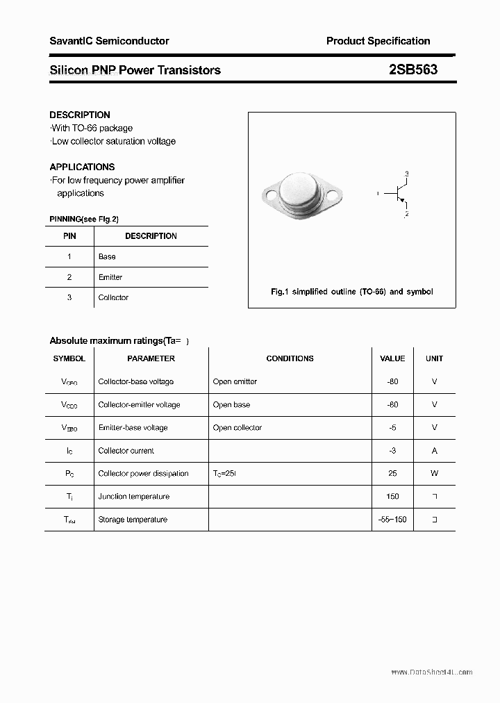 2SB563_1561958.PDF Datasheet