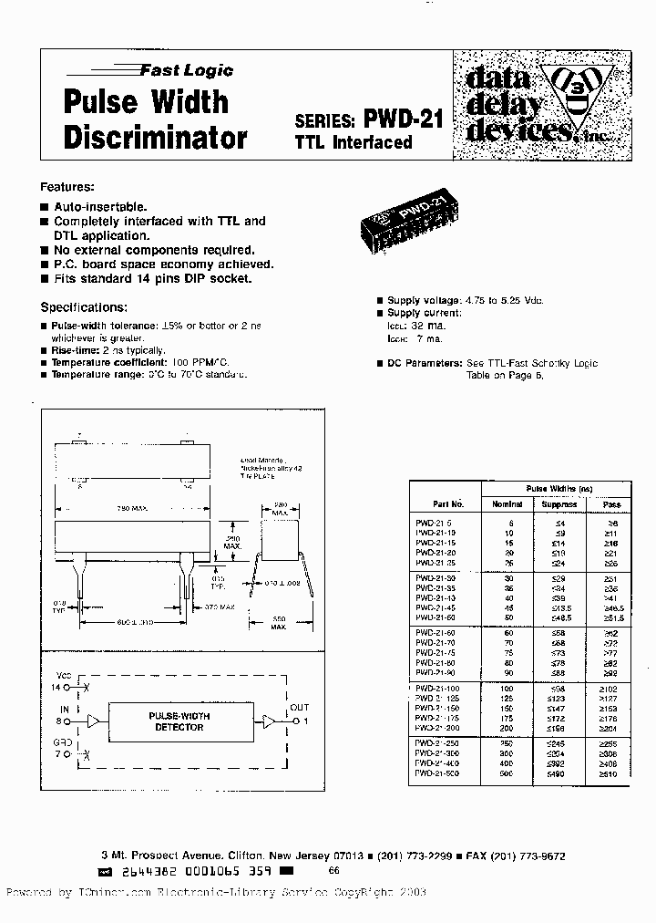 PWD21-300_878806.PDF Datasheet