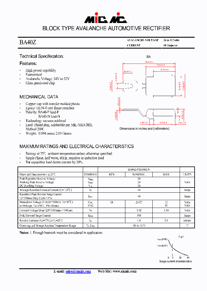 BA40Z-P_1576653.PDF Datasheet