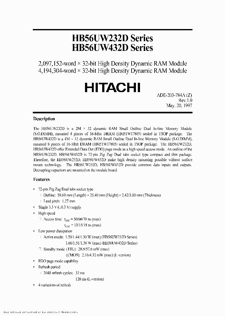 HB56UW232D-7L_881834.PDF Datasheet
