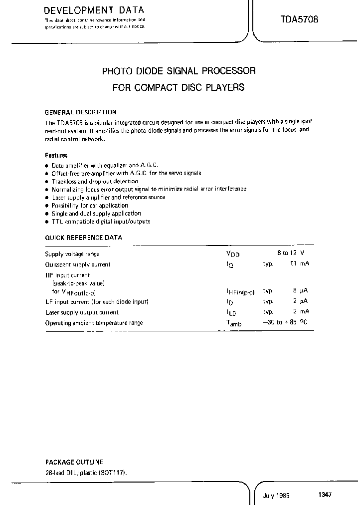 TDA5708_1580765.PDF Datasheet