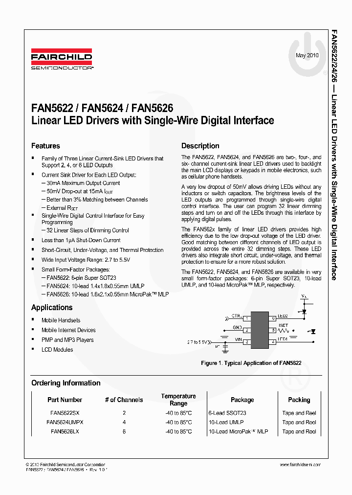 FAN5626LX_912648.PDF Datasheet