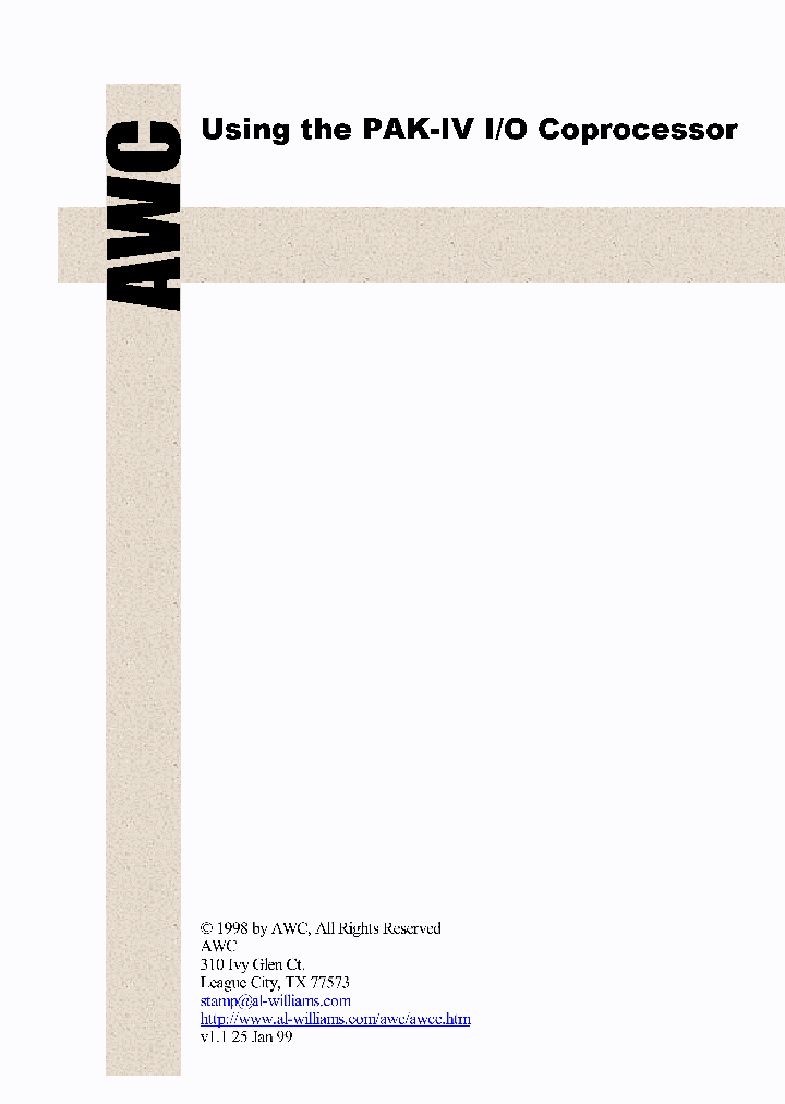 PAK-IV_913631.PDF Datasheet