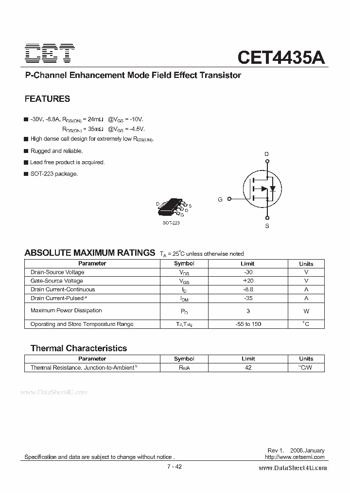 CET4435A_1573570.PDF Datasheet