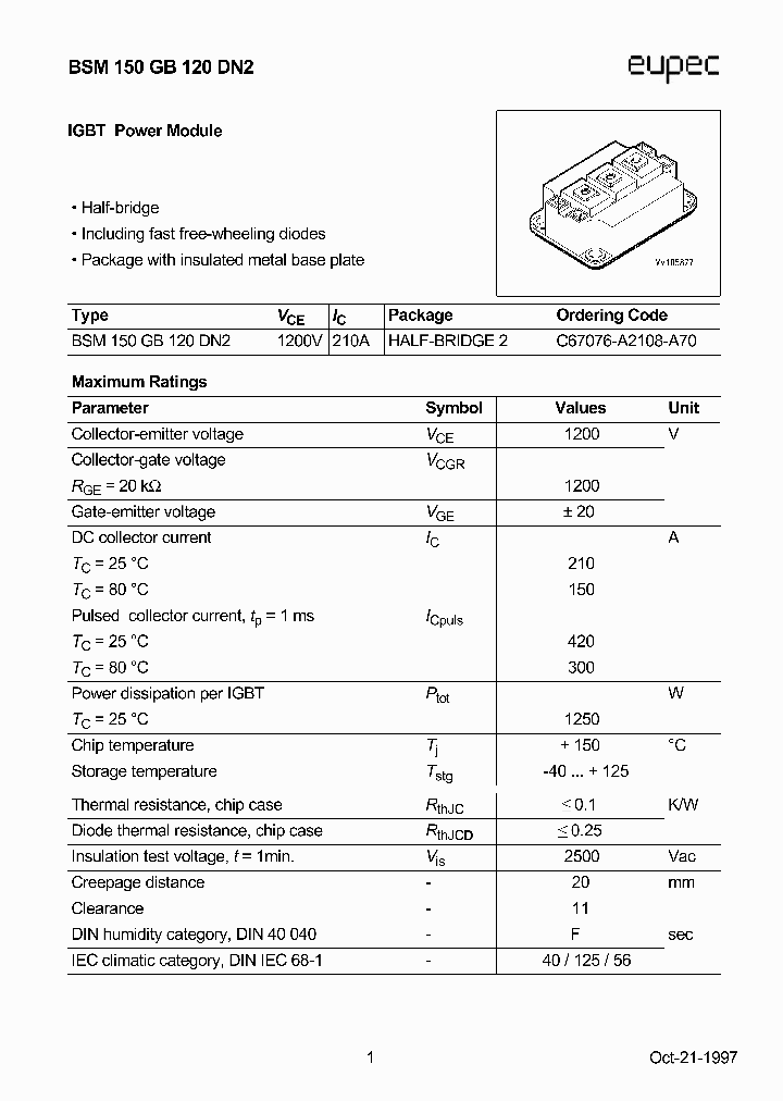 BSM150GB120DN2_1599300.PDF Datasheet