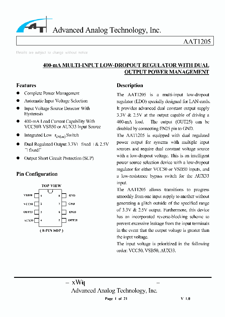 AAT1205-S-T_999427.PDF Datasheet