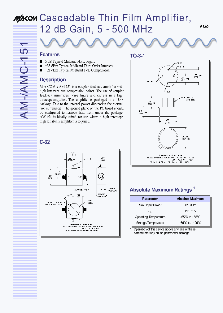 AM-AMC-151_1612849.PDF Datasheet