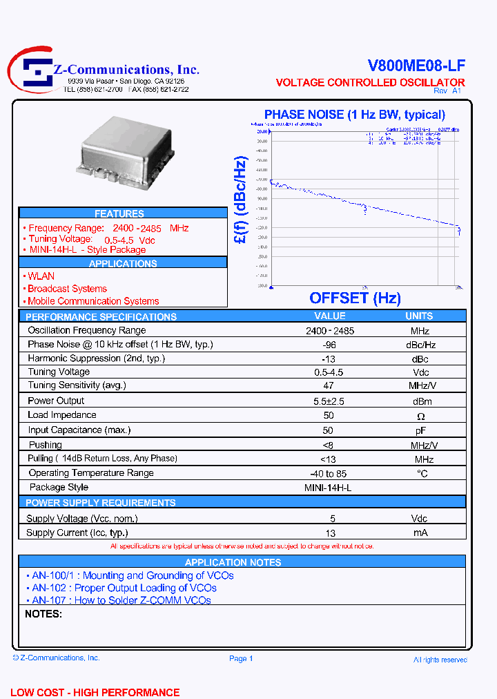 V800ME08-LF_1004098.PDF Datasheet