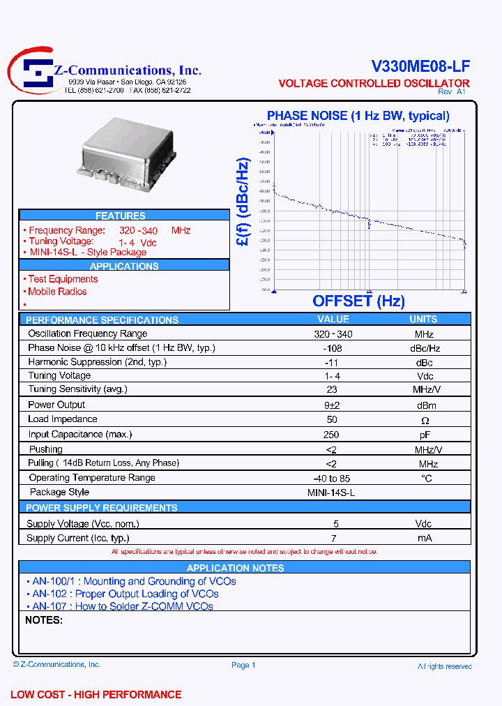 V330ME08-LF_1004086.PDF Datasheet