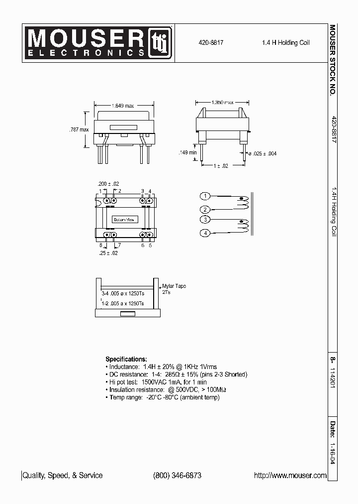 420-8817_1022855.PDF Datasheet