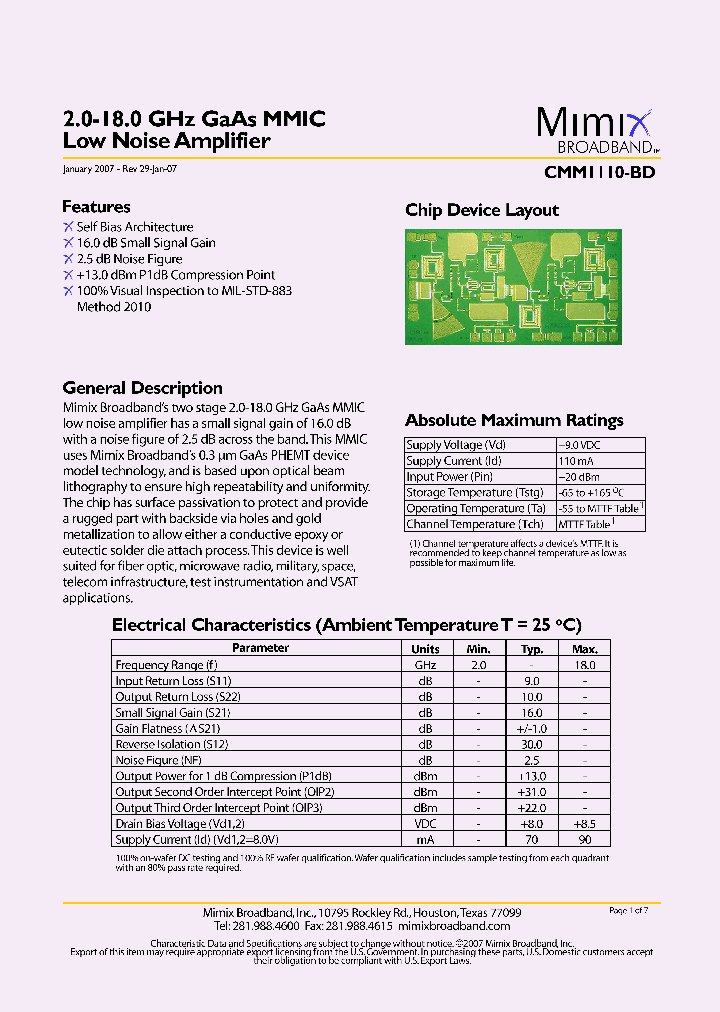 CMM1110-BD-000X_1025255.PDF Datasheet