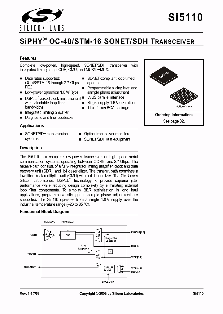 SI5110-H-BL_1027643.PDF Datasheet