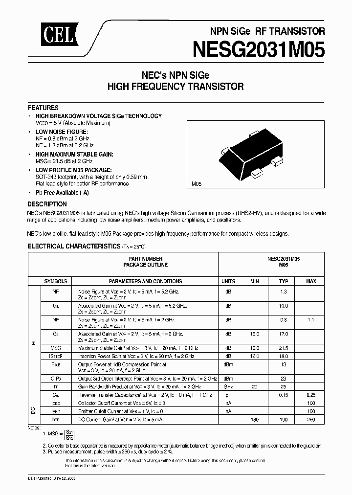 NESG2031M05-T1-A_1034742.PDF Datasheet