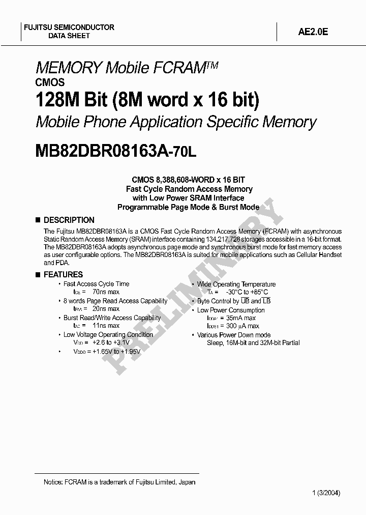 MB82BDR08163A-70L_1645490.PDF Datasheet