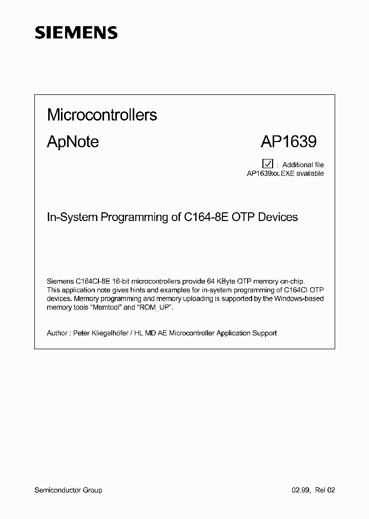 C164CI-8E_1064573.PDF Datasheet