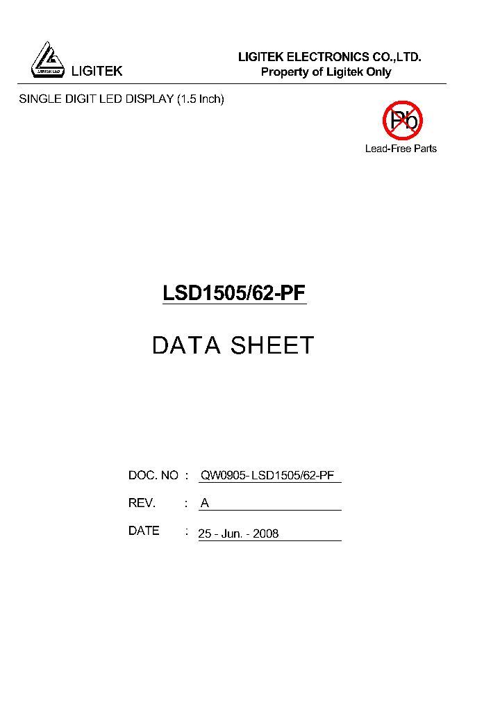 LSD1505-62-PF_1656792.PDF Datasheet