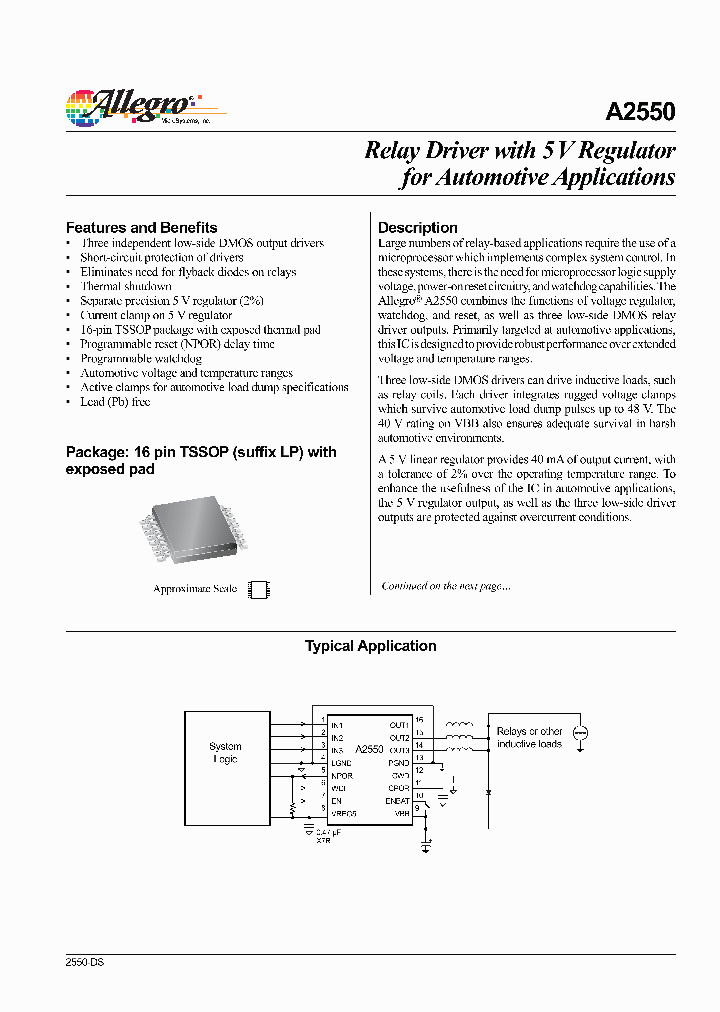 A2550_1083839.PDF Datasheet