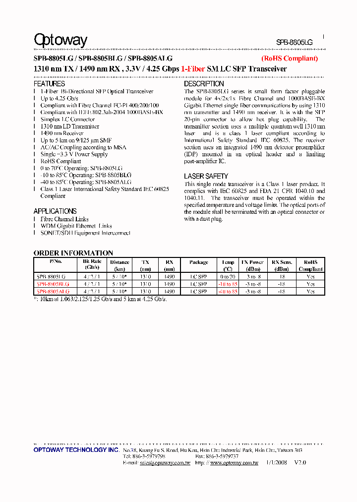 SPB-8805BLG_1661158.PDF Datasheet