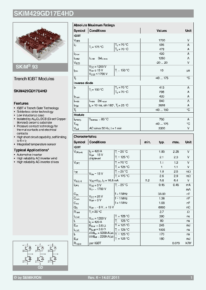 SKIM429GD17E4HD11_1664062.PDF Datasheet