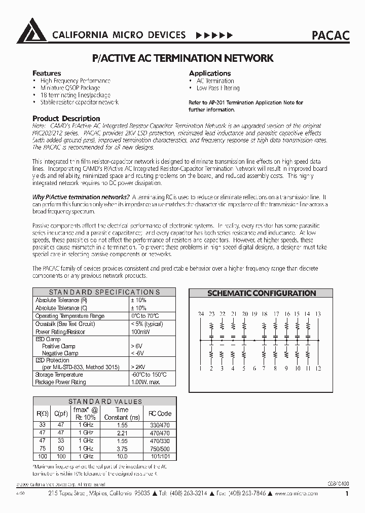 PACAC_1101241.PDF Datasheet