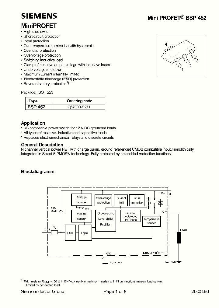 BSP452_1075170.PDF Datasheet