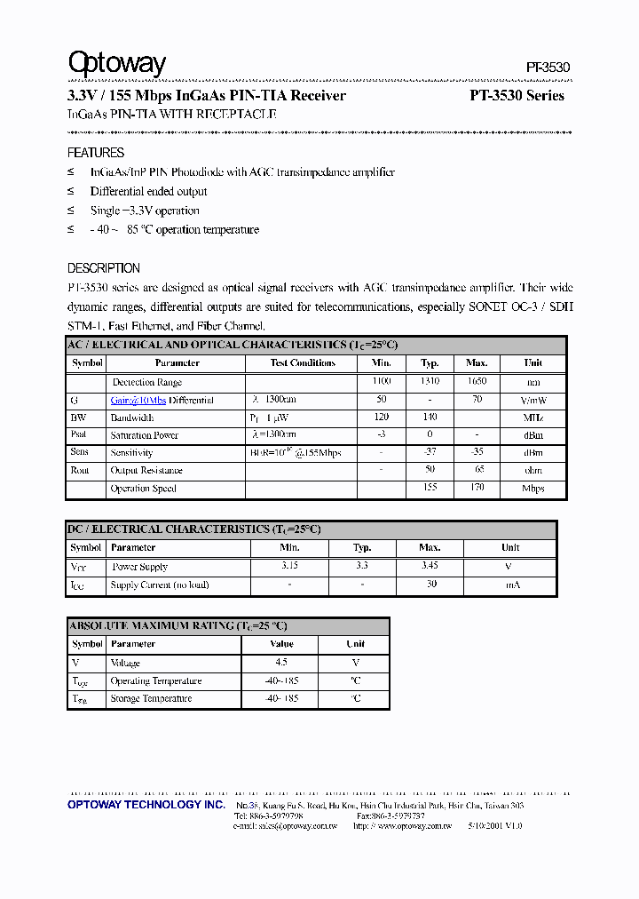 PT-3500B-FB_1679137.PDF Datasheet