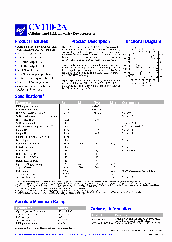 CV110-2A07_1146623.PDF Datasheet