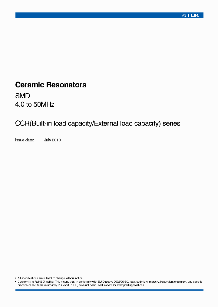 CCR100MXC8T_1146911.PDF Datasheet