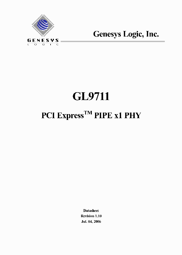 GL9711-TGGXX_1151180.PDF Datasheet